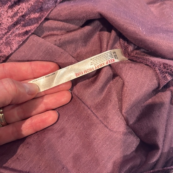 Free People Intimately All Night Velvet Tunic in Fig Jam - Picture 6 of 6